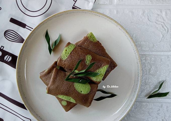 Cara membuat Kue Dadar Gulung Motif Suka² Cara membuat Kue Dadar Gulung Motif Suka²