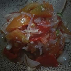 A picture of My cooked tomato.