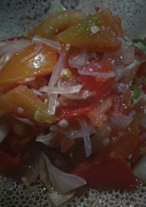 A picture of My cooked tomato.