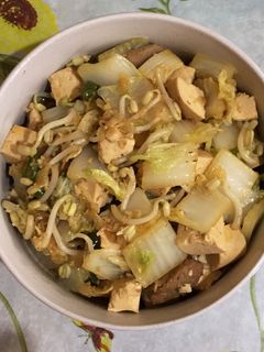 Foto resep Tumis Sawi Putih Tauge Tahu