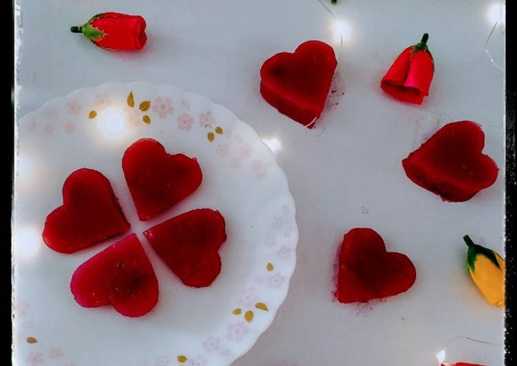 Step-by-Step Guide to Prepare Homemade Romantic Red Delight