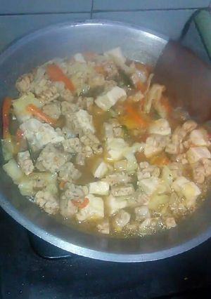 Foto resep Sayur tempe tahu