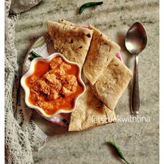 A picture of Paneer Bharta.