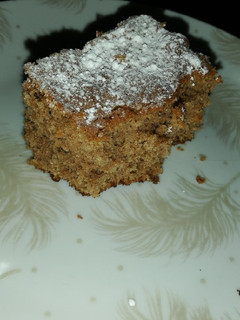 Una foto de Bizcocho de chocolate y naranja (integral)