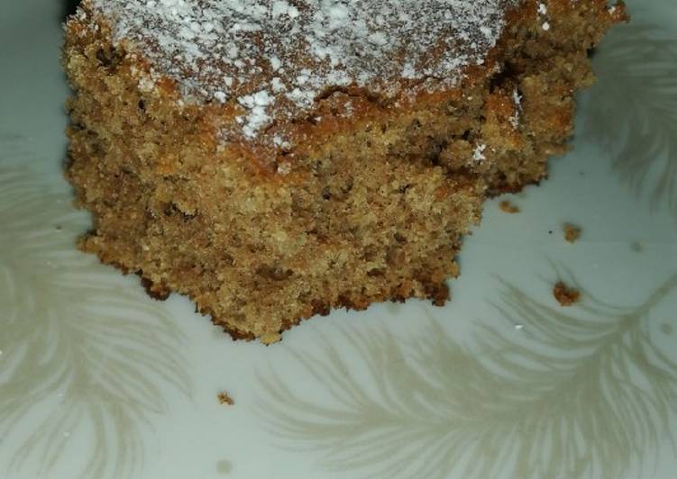 Bizcocho de chocolate y naranja (integral)