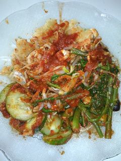 Foto resep Rujak sayur sambel asem