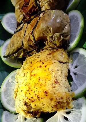 গন্ধরাজি ভেটকি পাতুরি(gondoraji bhetki paturi recipe in Bengali) রেসিপির প্রধান ছবি