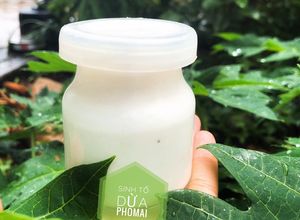 Hình của món Sinh tố dừa phomai.