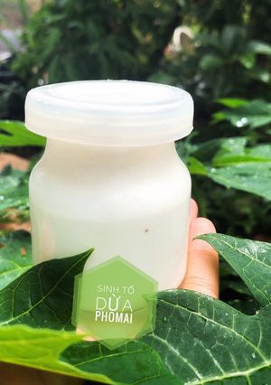 Hình của món Sinh tố dừa phomai.