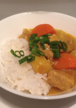 Hình của món Korean Curry.
