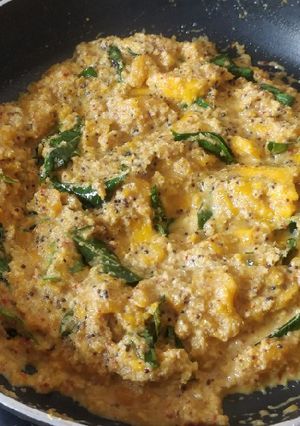 A picture of Mango pachadi.
