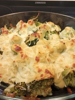 Una foto de Brócoli con Bechamel de Calabacín en Monsieur Cuisine