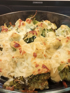 Una foto de Brócoli con Bechamel de Calabacín en Monsieur Cuisine
