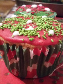 Una foto de Cupcakes Navideños