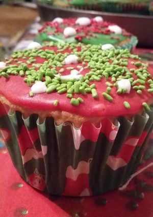 Una foto de Cupcakes Navideños