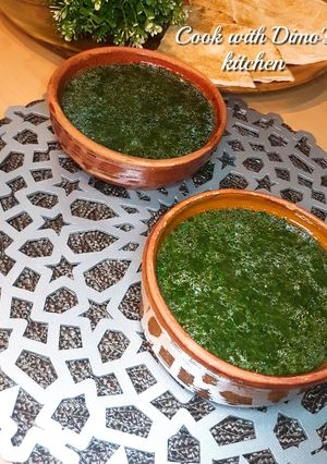 صورة لوصفة الملوخية المصرية 🌿🌿😋😋