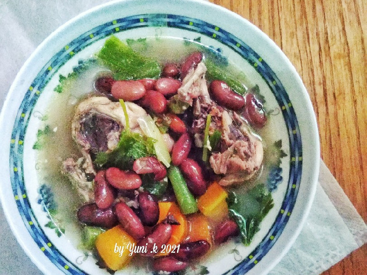 Resep SOP Ayam Kacang Merah, Bikin Ngiler