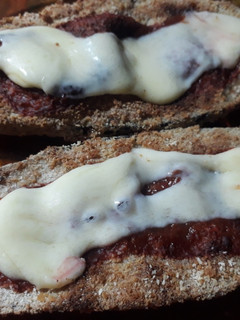 Una foto de Berenjenas en milanesas a la napolitana