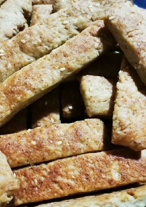 صورة لوصفة قراقيش هشة جدااااا 🥖🥖