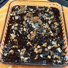 A picture of No Bake Coffee cum Dark Chocolate Brownie Bites.
