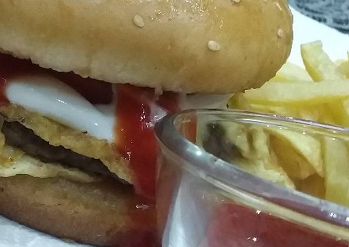 Street style burger Recipe