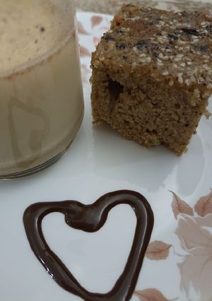 عکسی از دستور کیک قهوه بدون شیر
