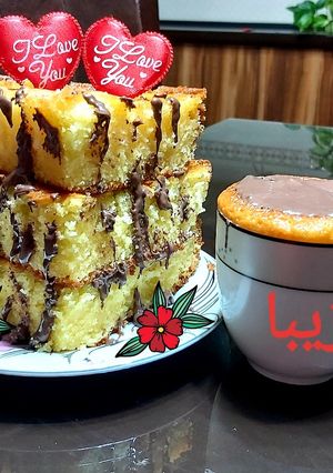 عکسی از دستور کیک اسفنجی