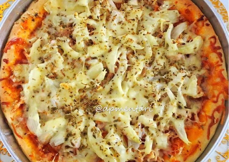 Cara Gampang Membuat Pizza Tuna Melt Homemade Anti Gagal