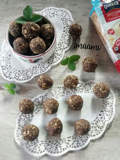 Foto resep Almond Choco Oat Ball
