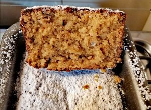Una foto de Torta de gofio y avena