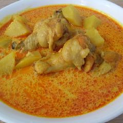 A picture of 咖喱鸡 Chicken Curry.