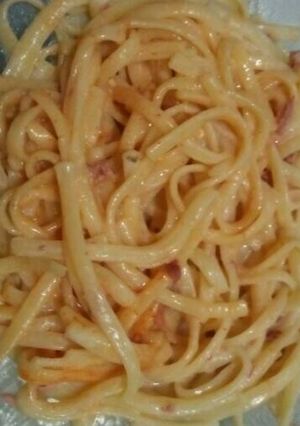 Foto resep Fettuccini Carbonara