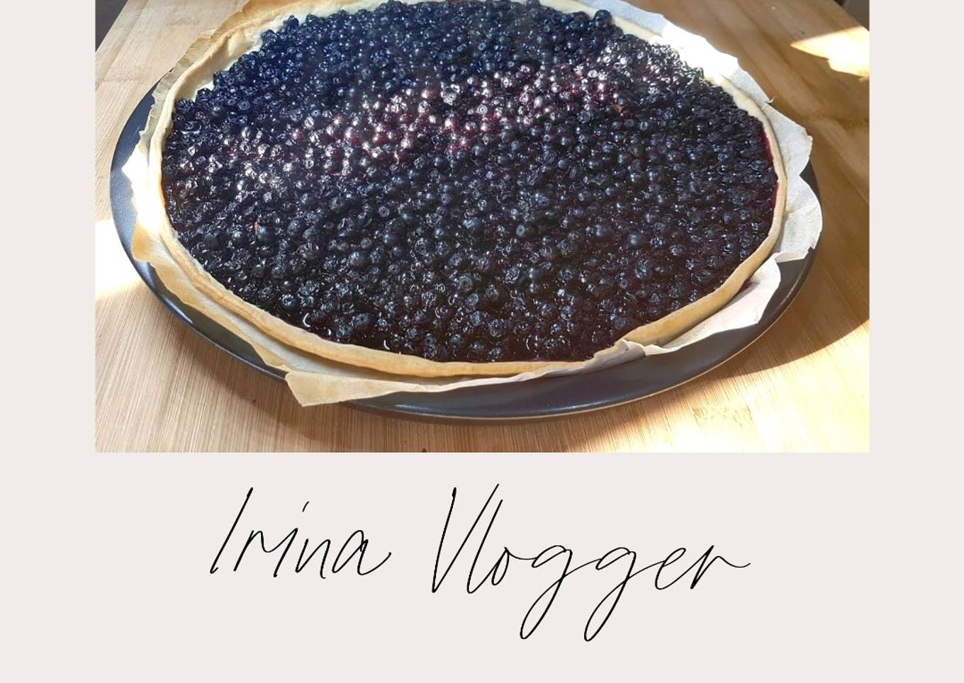 Simple Way to Make Ultimate Blueberry Pie☕️