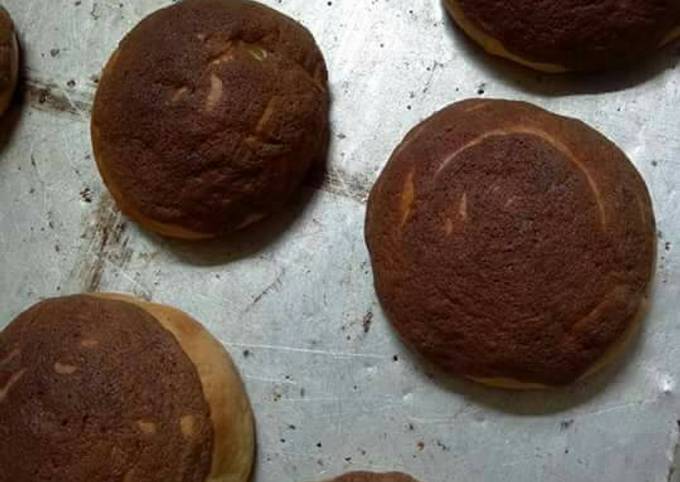 Cara membuat Roti boy/coffee bun