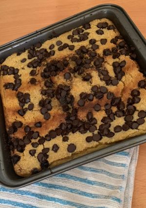 Foto resep Bolu Anak Sehat Oat Keju, No Mixer