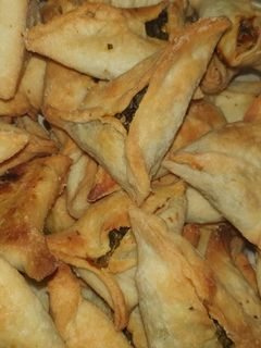 صورة لوصفة فطائر السبانخ