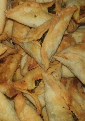صورة لوصفة فطائر السبانخ