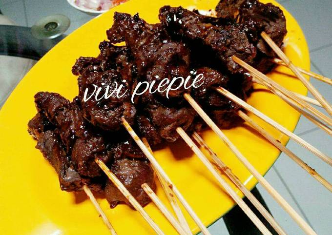 Resep Sate sapi manis oleh Vivi Piepie - Cookpad