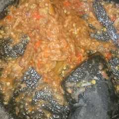 รูปของ Sambel kukus kurma