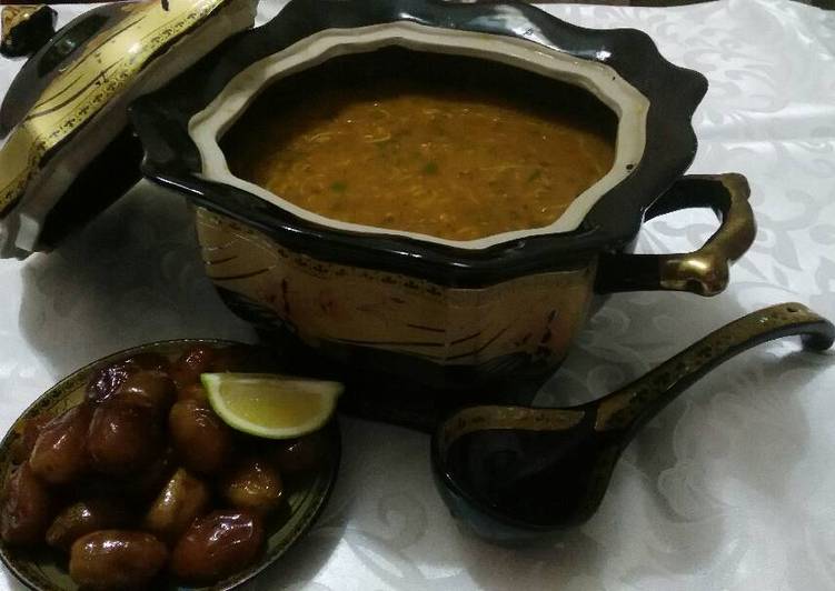 شوربة الحريرة المغربية