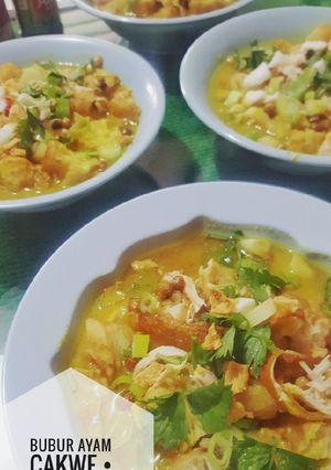 Foto resep Bubur Ayam Cakwe