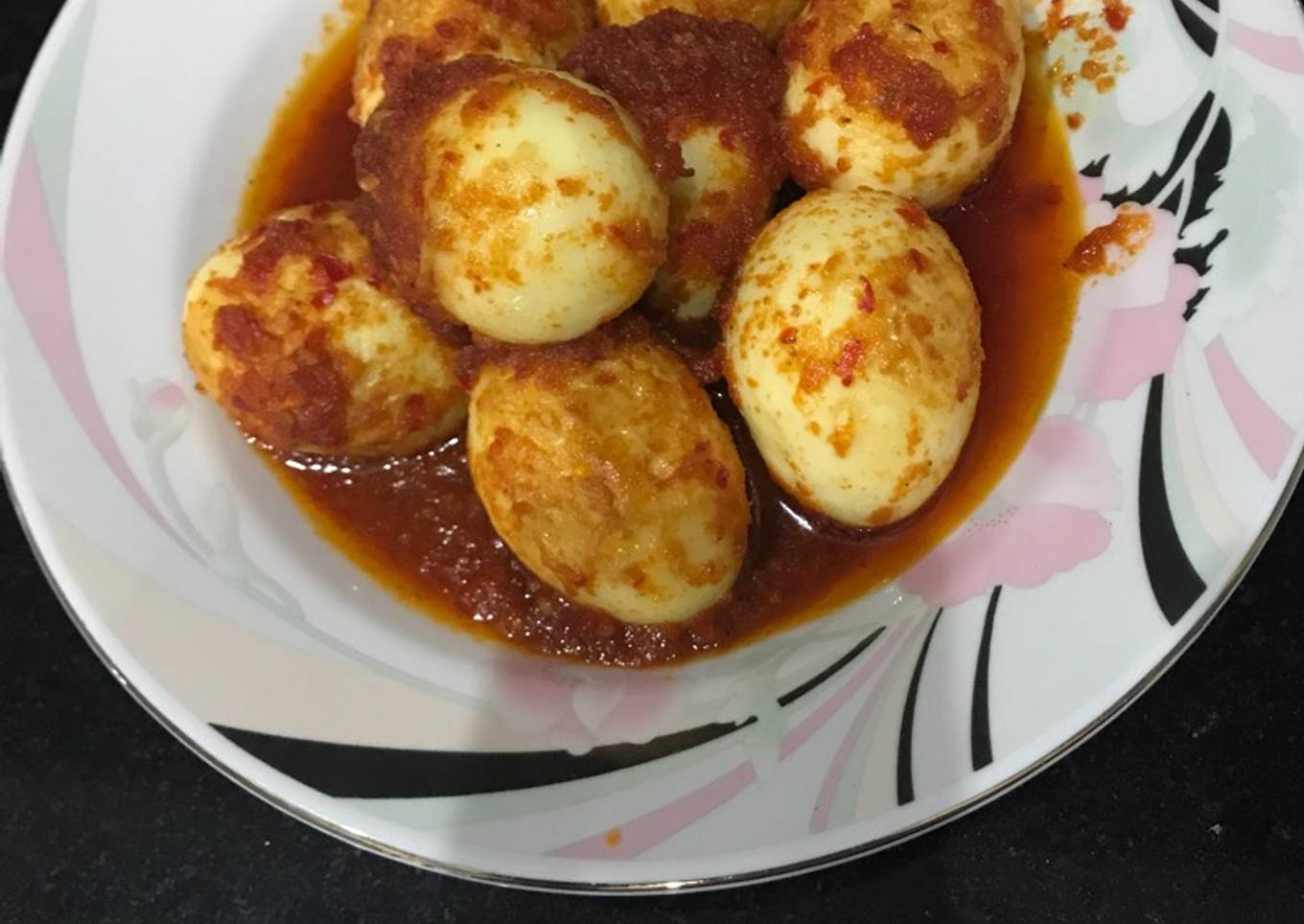 Balado telur ayam