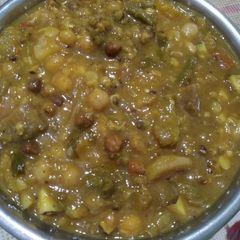 A picture of Ghanta (odiya curry).