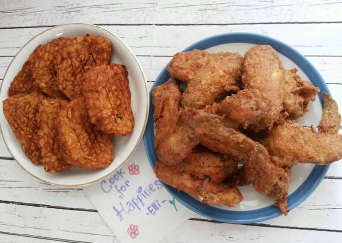 Resep Sayap ayam  goreng  cianjur  oleh Elli Zubaidah Cookpad