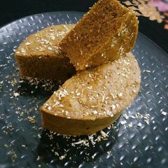 A picture of Microwave Apple Jaggery Coconut Cake.