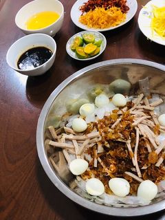 Hình của món Bánh tráng trộn.