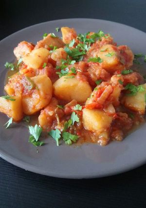 O poză a rețetei Tocăniță de cartofi 🥔.