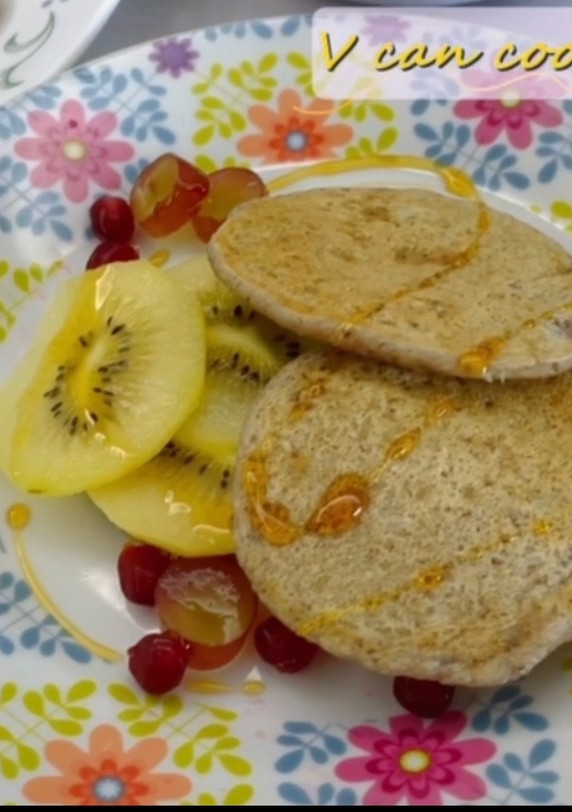 🥞 無麩質無加糖班戟 Gluten-free, no added sugar pancakeshttps://youtu.be/K92ss3nDXK8 的食譜成品照片