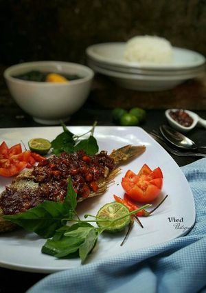 Foto resep Ikan Kakap Bakar Bumbu Parape