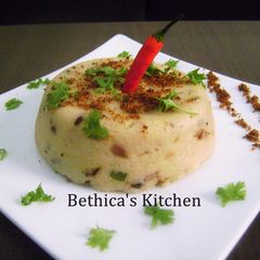 A picture of Rava Upma.